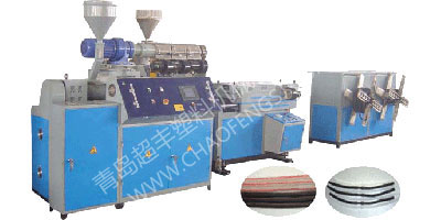 塑料单壁波纹管生产线